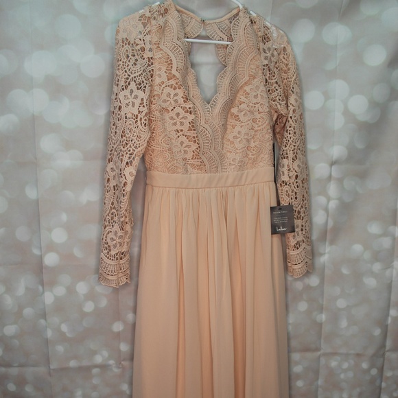 Lulus Dresses & Skirts - Lulu's Awaken my love Blush Pink Dress long maxi